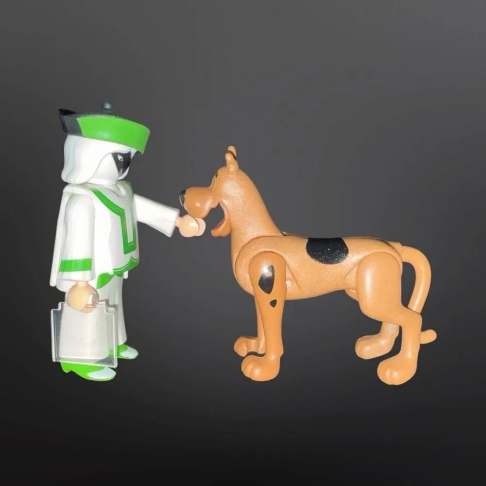 Playmobil Scooby-Doo Mystery Figure Zen Tuo Figure & Scooby Dooby Doo B23